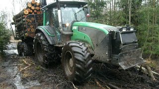 Valtra T131h forestry tractor