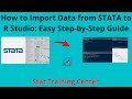 How to import data from stata to r studio easy stepbystep guide