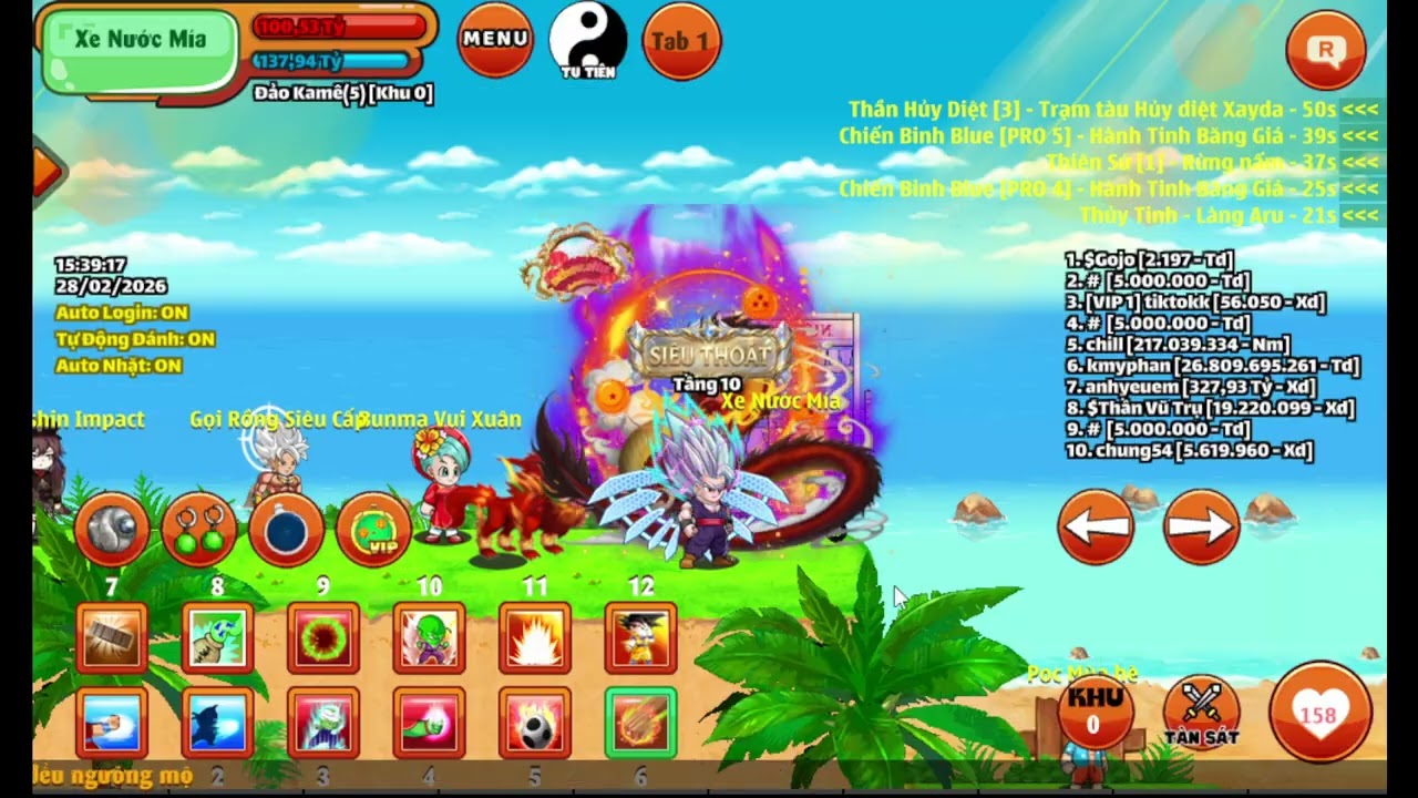 Ngọc rồng Soldiers - Tập 7: Khám phá các tính năng có ở đảo Kame