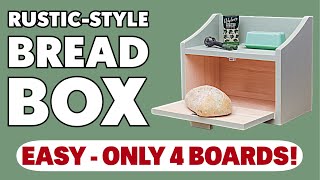 Celebrity DIY Primitive-Style Bread Box: Organize Your Kitchen in Style Profile