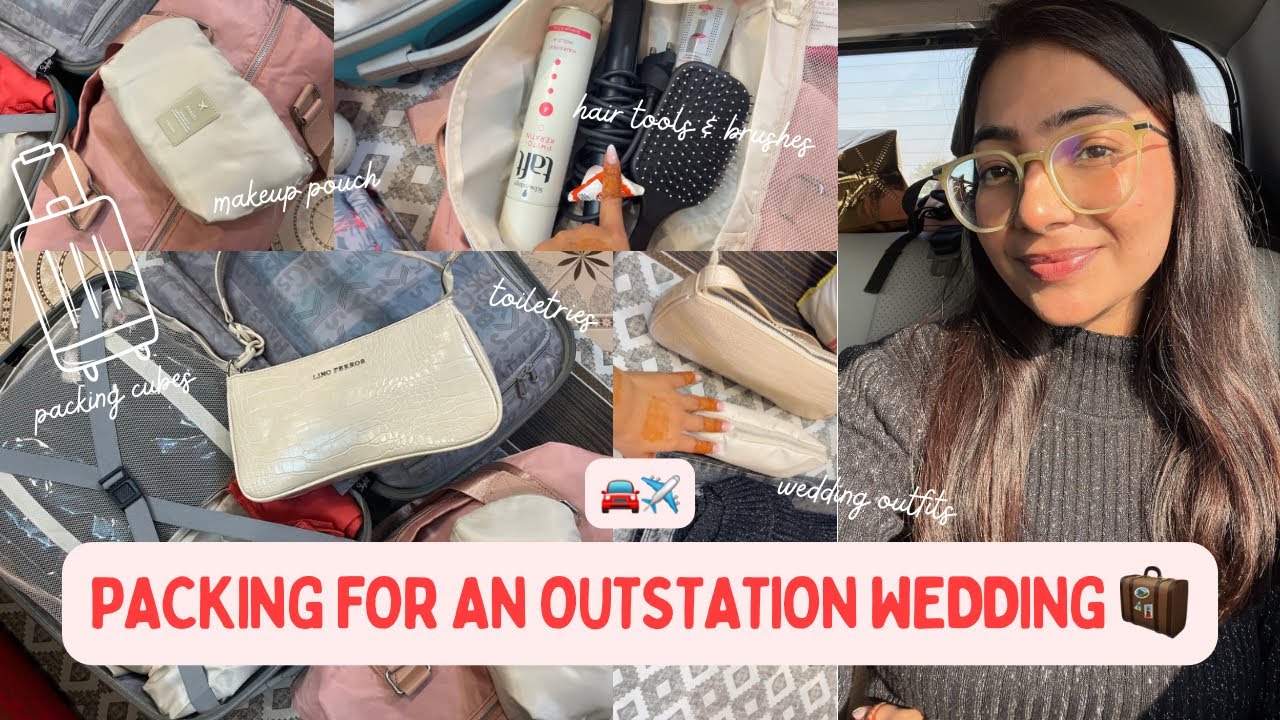 PACK WITH ME FOR MY COUSIN’S WEDDING🧳🚘 | TheExploringBeauty