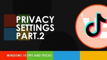 Windows Privacy Settings -  Part.2 #shorts