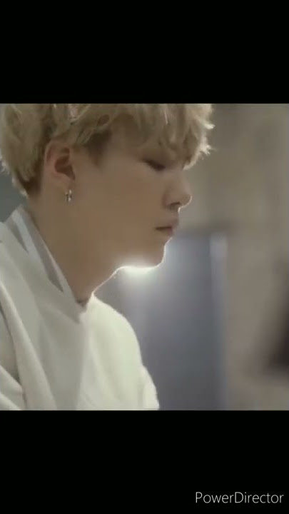 Yoongi looking ethereal playing the piano, Yoongi playing I Need U