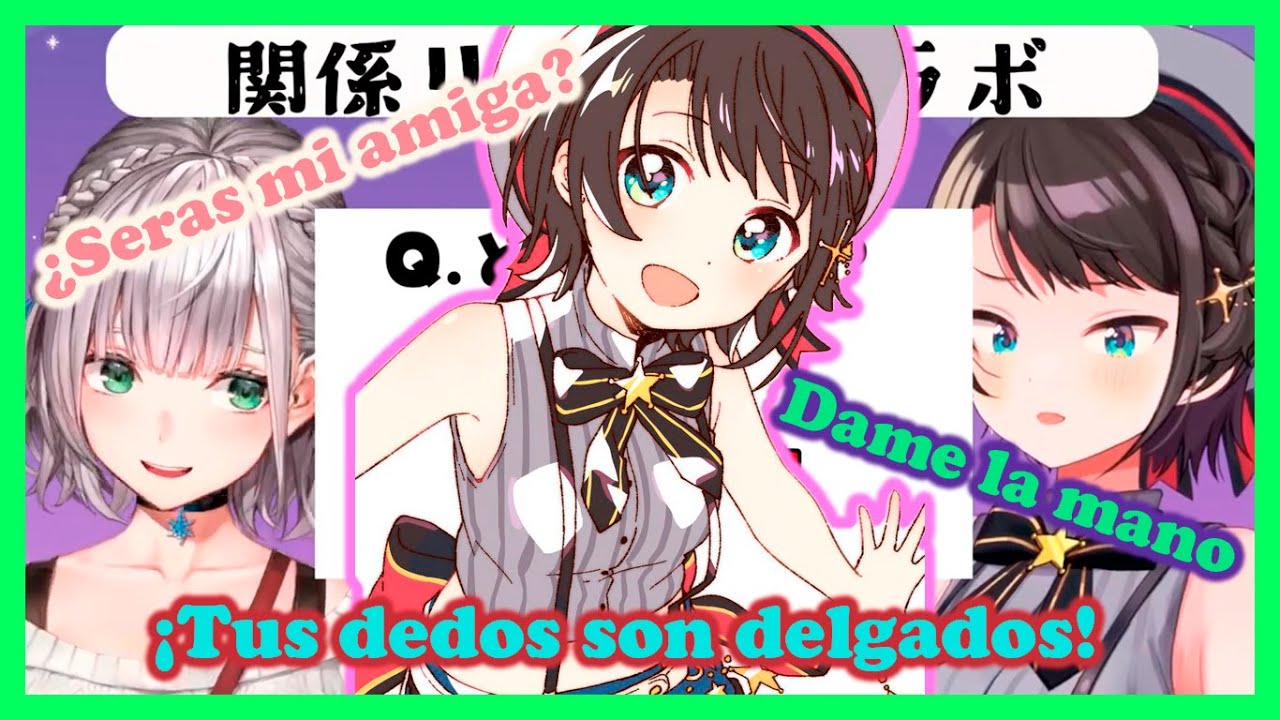 Noel se emociona al poder tocar las manos de Subaru en la vida real [Hololive Sub Español]