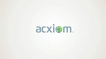 Acxiom - Data Solutions
