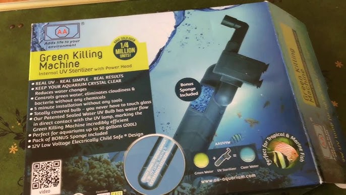 AA Green Killing Machine 9W UV Sterilizer review part 1 