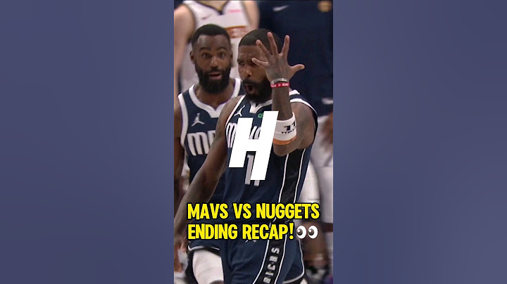 Mavs vs Nuggets ENDING was INSANE!😭