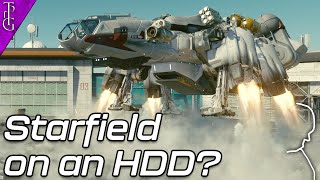 What happens if Starfield is installed on an HDD? (PC) - Small Test screenshot 4