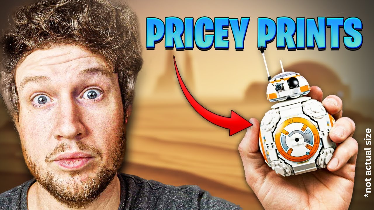 No Stickers in a Star War Set?! LEGO 75452 BB-8™ Astromech Droid