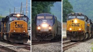 Busy Morning on the Kanawha Subdivision! | Lots of Train Action!