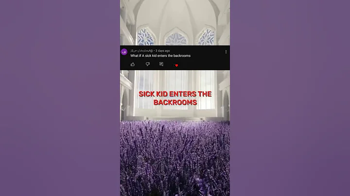 ☁️ - BACKROOMS - ☁️ What If a SICK KID Enters THE BACKROOMS #shorts #backrooms #creepypasta