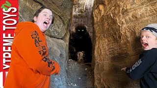 The Crazy Forest Goblin is Back! And It Chased us out of It's Cave!!