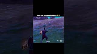 Nahhhhh Bro Thought He Was Tough