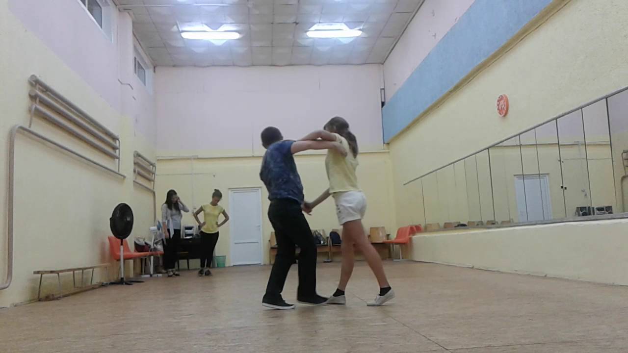 танец ЗУК протанцовочка DancA 23 09 16 Гомель, Слава и Таня - YouTube
