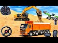 US Construction Jcb Simulator Game 3D -  New City Road Builder Excavator Trucks 2025 - Android Games