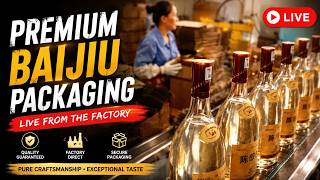 Baijiu Packaging Production Process 🇨🇳