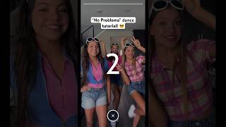NO PROBLEMA DANCE TUTORIAL! 👀💃😎 | Triple Charm #Shorts