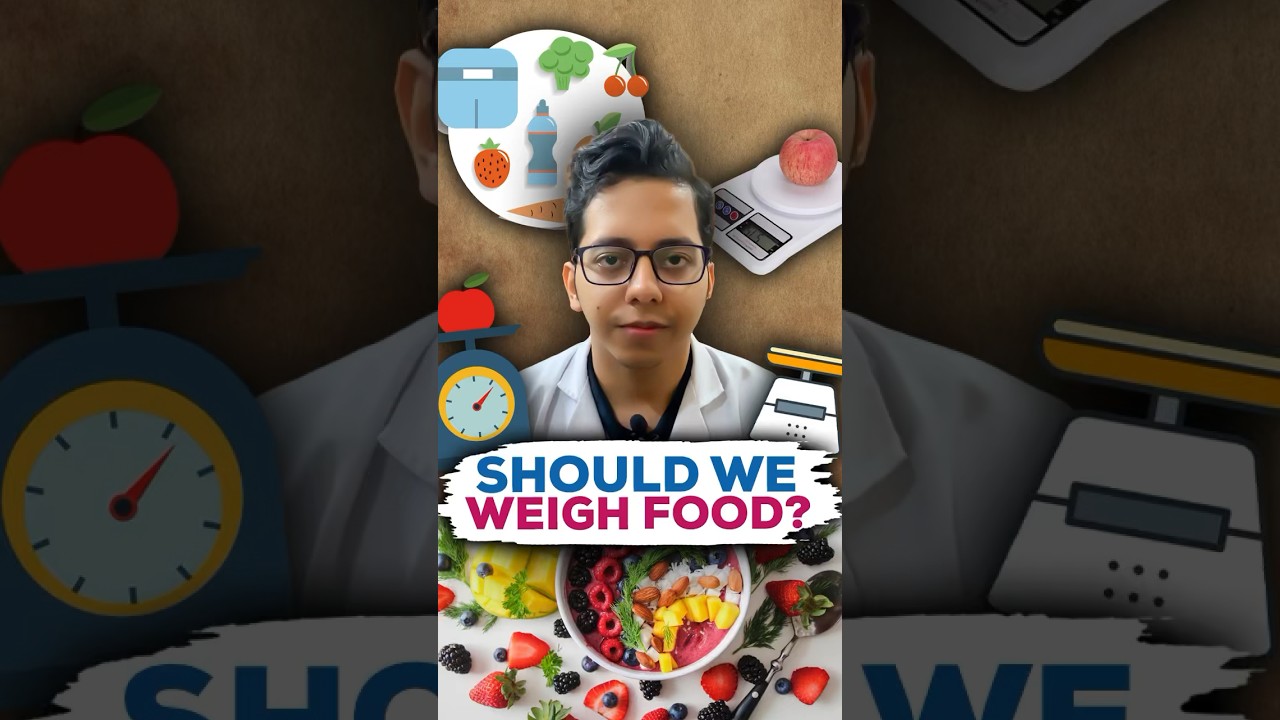 Should we Measure Food ? | Dt.Bhawesh | #diettubeindia #dietitian #shorts