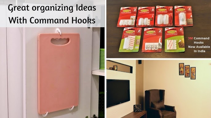 15 clever ways to use Command hooks! - LIFE, CREATIVELY ORGANIZED