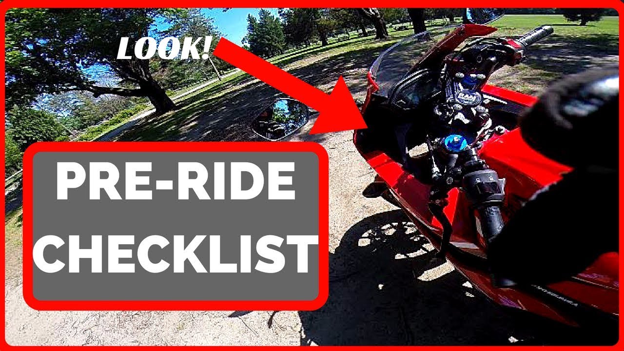 Pre Ride Checklist For New Riders