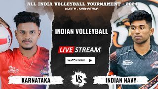 🔥 Indian Navy Vs Karnataka | Live Streaming 👌 All India Tournament Kumta
