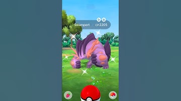 Found Shiny Evolved Pokémon Which Can Turn Into Mega #shorts #shiny #ultragoo #evolved #wild #rare