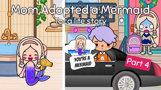 Mom Adopted a Mermaid 🧜🏼‍♀️✨💖 | Part 4 💞| Toca Life Story | Toca Boca