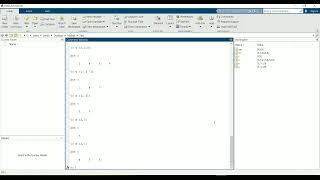 4. MATLAB: Vectors and matrices