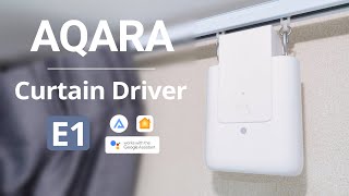 Aqara Curtain Driver E1 เสถียรสุดติดตั้งง่าย ชาร์จทีใช้เป็นปี รองรับ Apple Siri, Google Smart Home