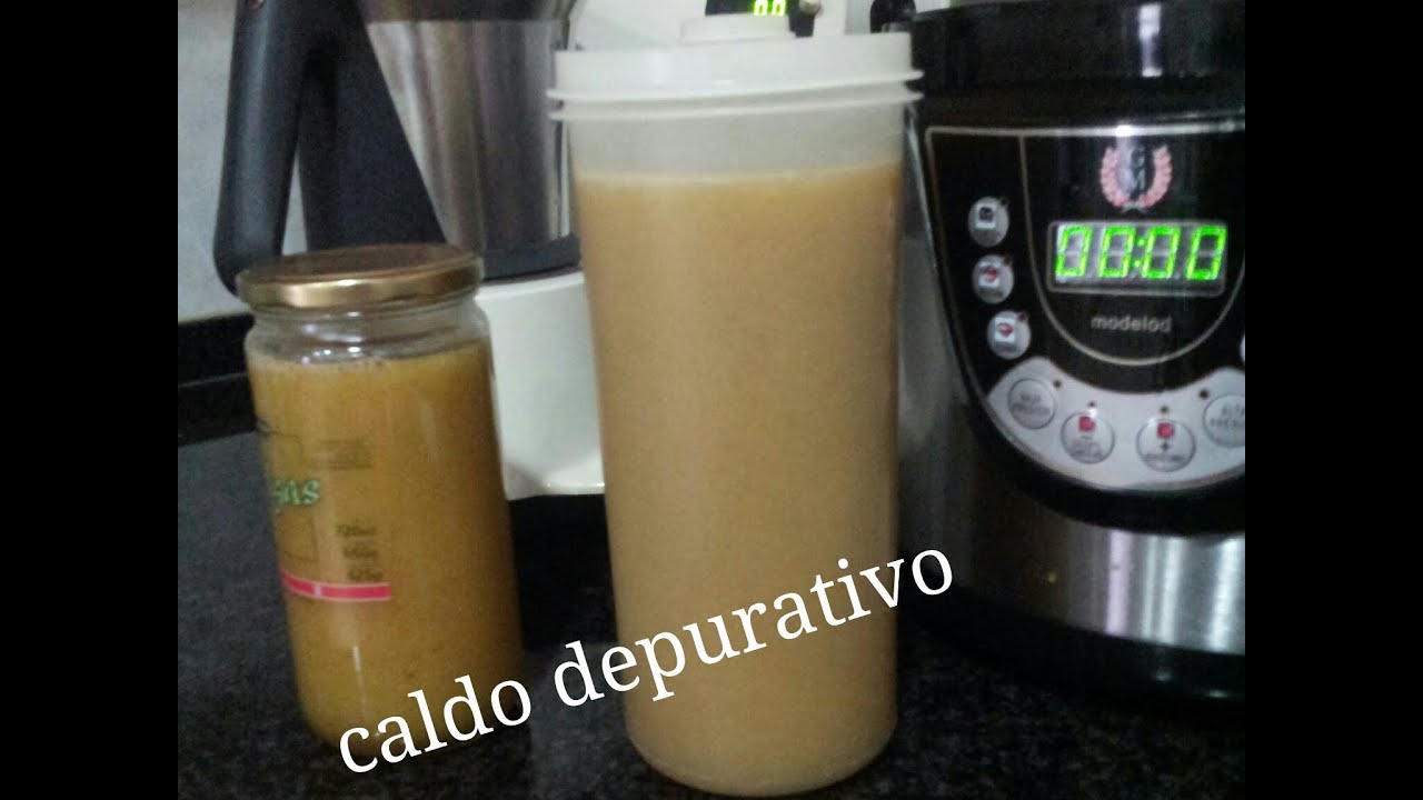 Caldo depurativo para adelgazar thermomix Caldo depurativo para adelgazar thermomix