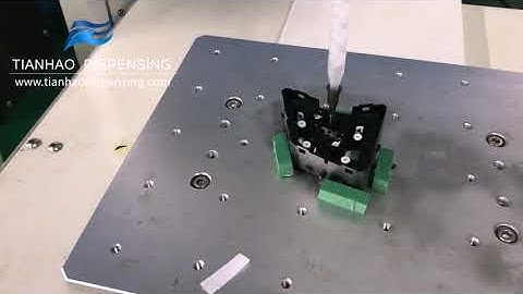 Benchtop Dispensing Robot for Epoxy Resin With Automatic Cleaning Function TH-2004D-2004AB2