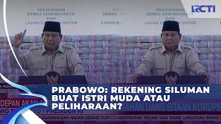 Prabowo Bongkar Rekening Siluman Koruptor Rp39 Triliun, Ini Pernyataannya | TERKINI