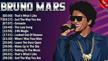 Bruno Mars Greatest Hits Popular Songs - Top Song This Week 2024