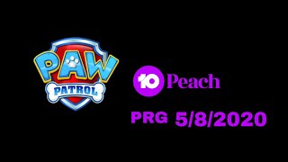 Paw Patrol 10Peach Prg 582020