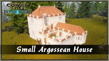 HOW TO BUILD A SMALL ARGOSSEAN HOUSE - [SPEED BUILD] - CONAN EXILES