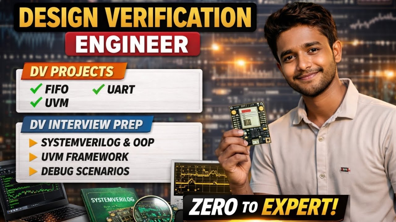 Design Verification Engineer Job Roadmap | Industry Ready Skills - YouTube