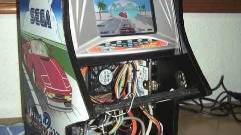 Out Run Mini Arcade Cabinet - PART 1
