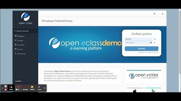 Open eClass Demo