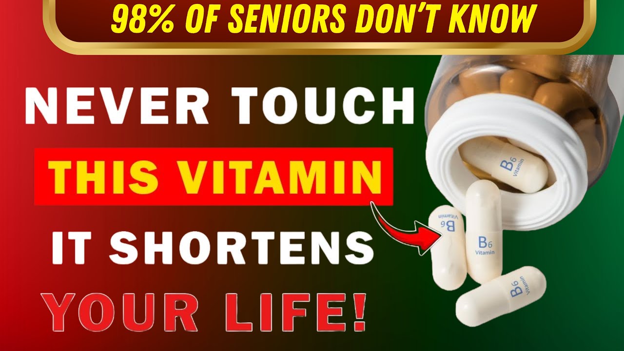 Over 60? 4 WORST Vitamins You Should NEVER Take and 4 You MUST Take ...