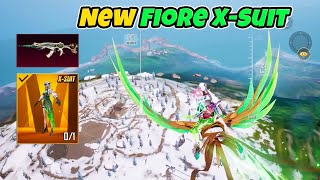 NEW Fiore X-Suit (7-Star) & NEW Icicle Spike ACE32 (Lv.7) Full Gameplay | PUBG Mobile