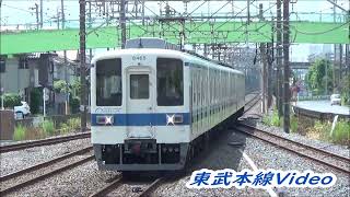 【検査入場に伴う臨時回送】東武8000系8165F通過