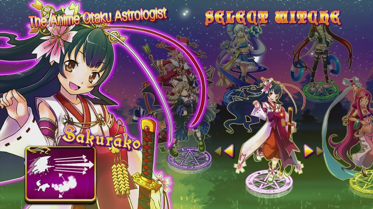 Trouble Witches Neo - Sakurako Kujo - Story Mode Walkthrough - YouTube