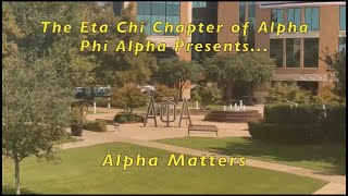 The Eta Chi Chapter of Alpha Phi Alpha Fraternity, Inc. Presents: Alpha Matters Wealth