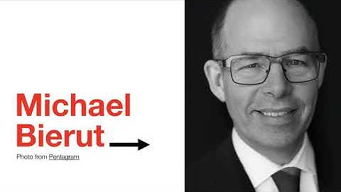 Michael Bierut: The Purpose of Design