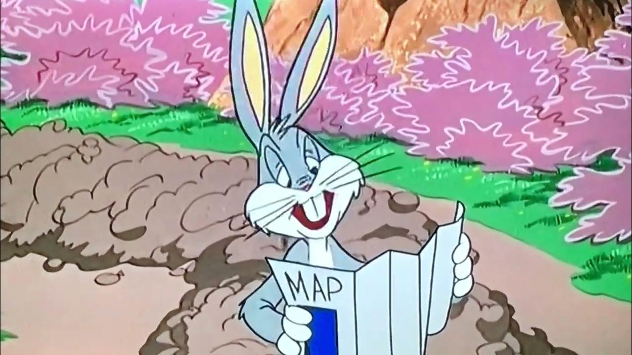 Bugs Bunny in Scotland because he missed that turn at Albuquerque, New