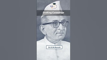 M.Laxmikanth Through Shorts- Ch.2- Drafting Committee l StudyIQ PCS #shorts #brambedkar #ytshorts