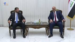 Kerkük Valisi Mehmet Saman Ağa, Kerkük Milletvekili Kuteybe Rakan El - Cuburiyi Kabul Etti.