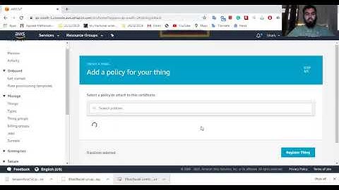 MQTT tutorial | send data to aws IoT core