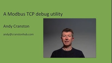 Modbus TCP Debug Demo (UNIX, LInux and Windows)
