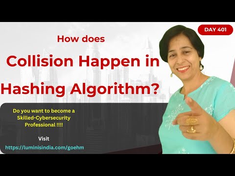Day-401: How does collision happen in hashing algorithm?